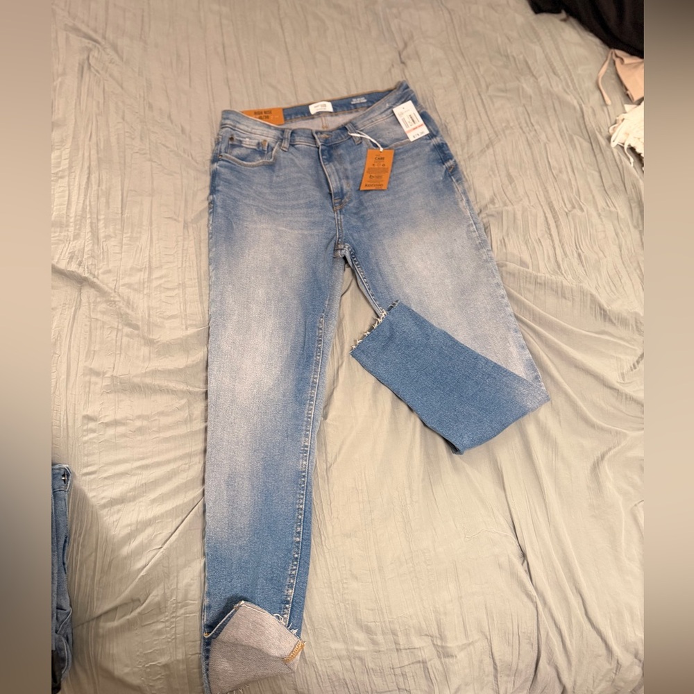 Kensie Light Blue Boyfriend Jeans